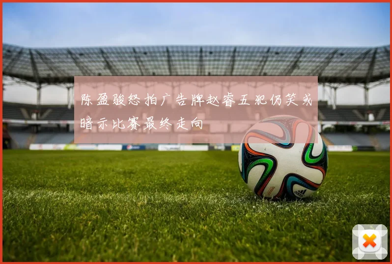 陈盈骏怒拍广告牌赵睿五犯仍笑或暗示比赛最终走向